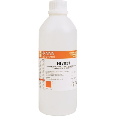 Hanna Instruments EC Calibration Solution, 1.4 dS/m HI7031L